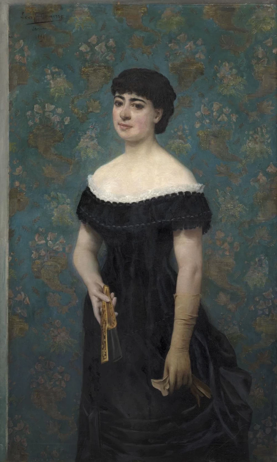 Ritratto di una giovane donna elegante